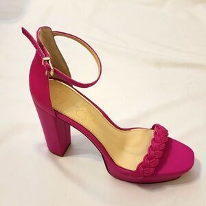 Jessica Simpson Peomi Platform ankle strap sandal 9.5